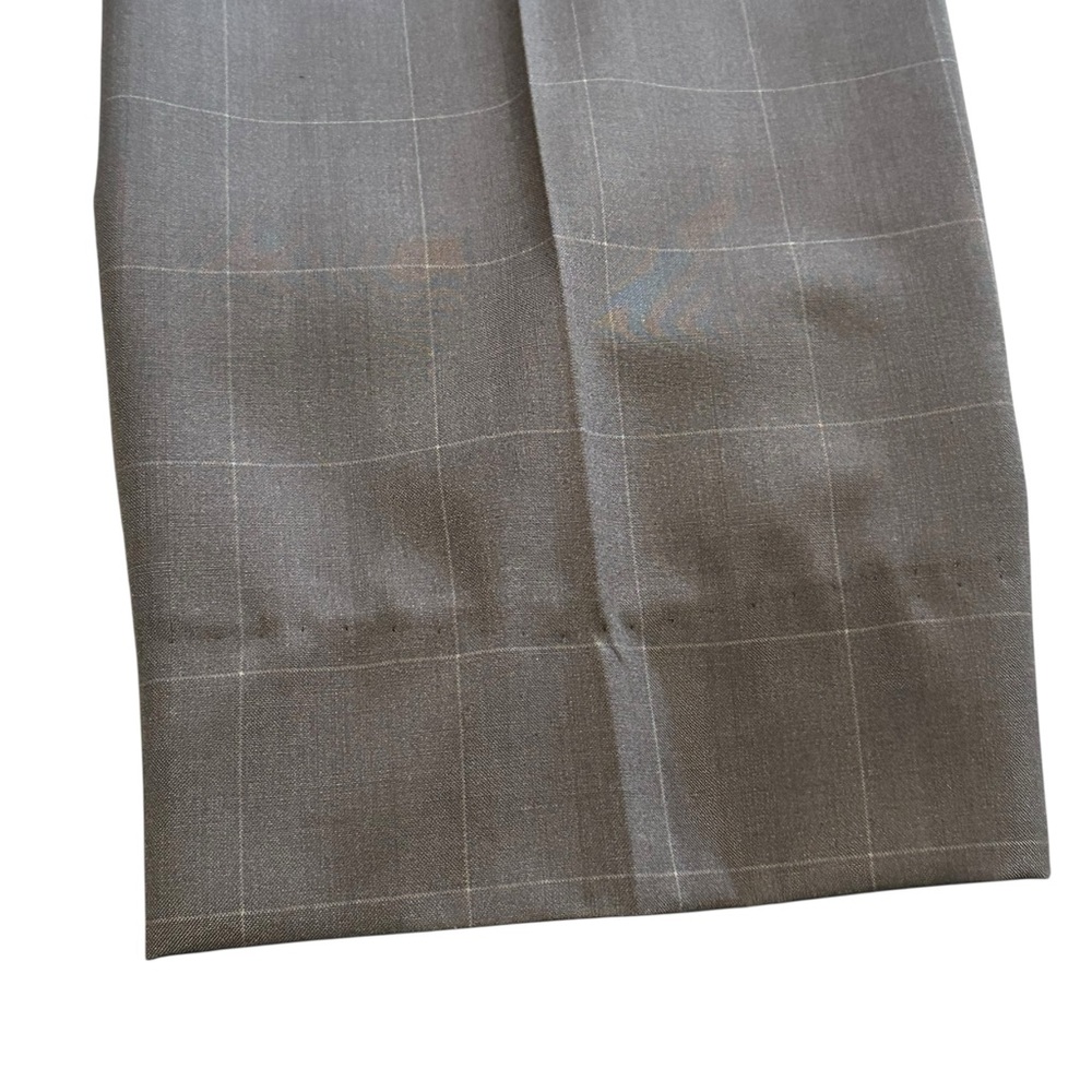 Cache Gray Wool-Blend Suit Modern Slim Fit - Picture 12 of 16
